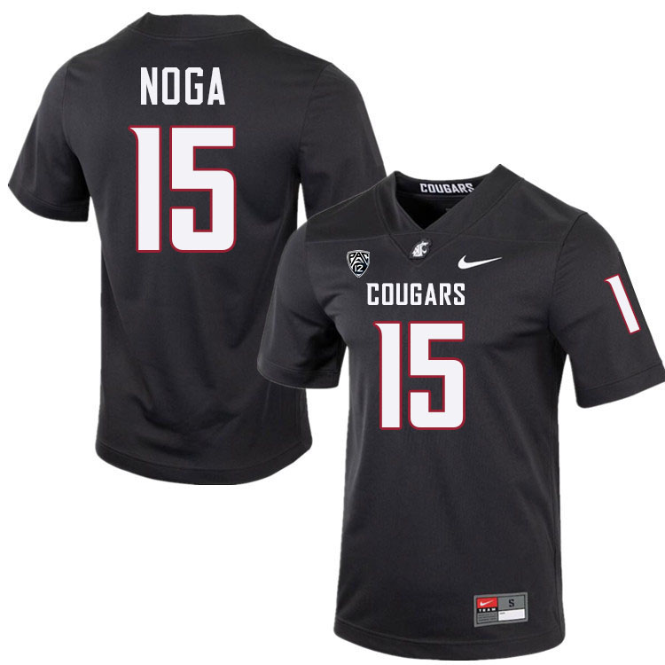 Jeremiah Noga WSU Cougars Jersey.Washington State Cougars #15 Jeremiah Noga Jersey Youth-Charcoal